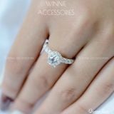  Nhẫn Bạc S925 Queen Lace 