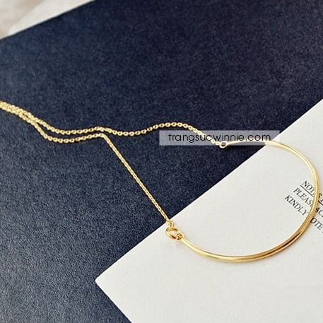  Lắc tay titan Coil gold 
