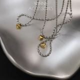  Dây chuyền Titan Grain heart 