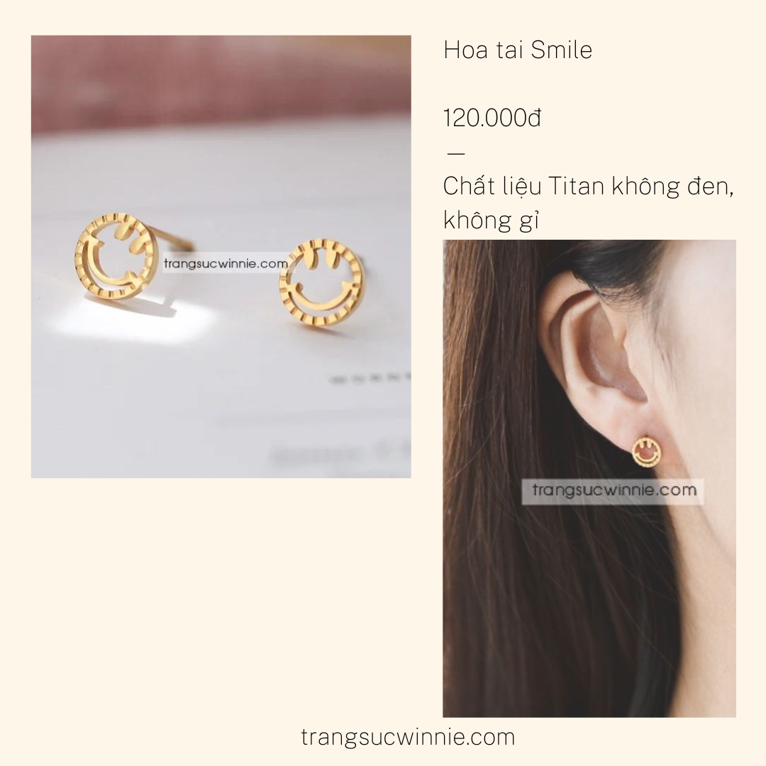  Hoa tai titan Smile 