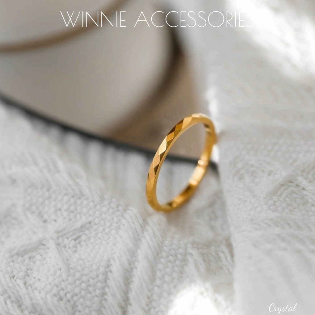  Nhẫn titan Crystal VG 