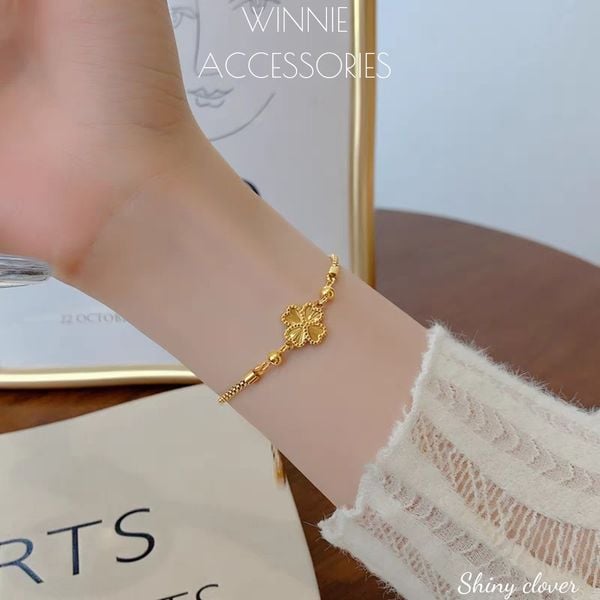  Lắc tay titan Shiny Clover 