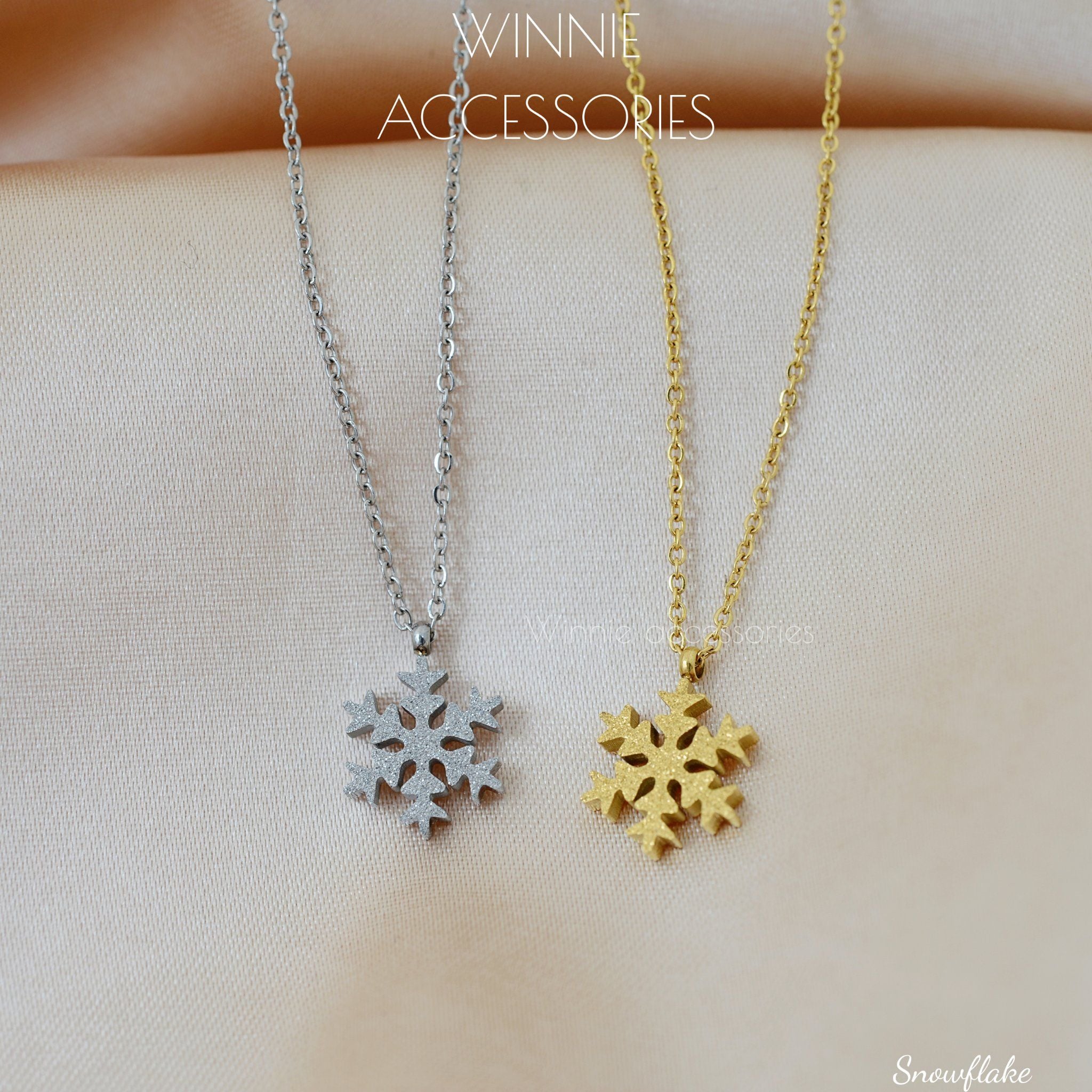  Dây chuyền Titan Snowflake 