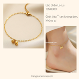  Lắc chân titan Lotus 