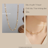  Dây chuyền titan Trilayer 