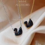  Dây chuyền titan Swan 