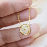  Dây chuyền titan Louis đá 