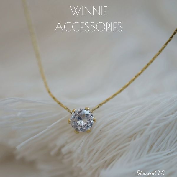  Dây chuyền titan diamond VG 