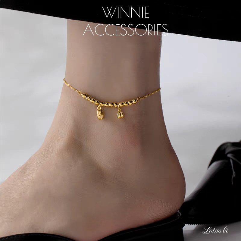  Lắc chân titan Lotus bi 