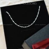  Lắc tay Bạc S925 Bi hạt gạo 