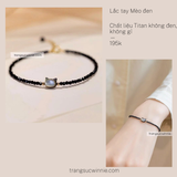  Lắc tay titan Mèo đen 