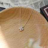  Dây chuyền Bạc S925 Clover xỏ 