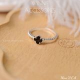  Nhẫn Bạc S925 Mini VCA 