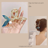  Kẹp tóc Đuôi cá xanh 