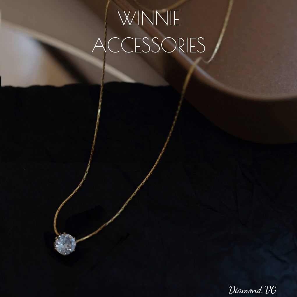  Dây chuyền titan diamond VG 