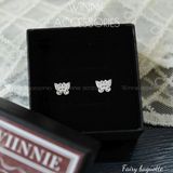  Hoa tai Bạc S925 Fairy Baguette 