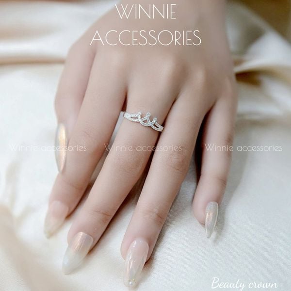  Nhẫn Bạc S925 Beauty Crown 