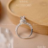  Nhẫn Bạc S925 Queen Lace 