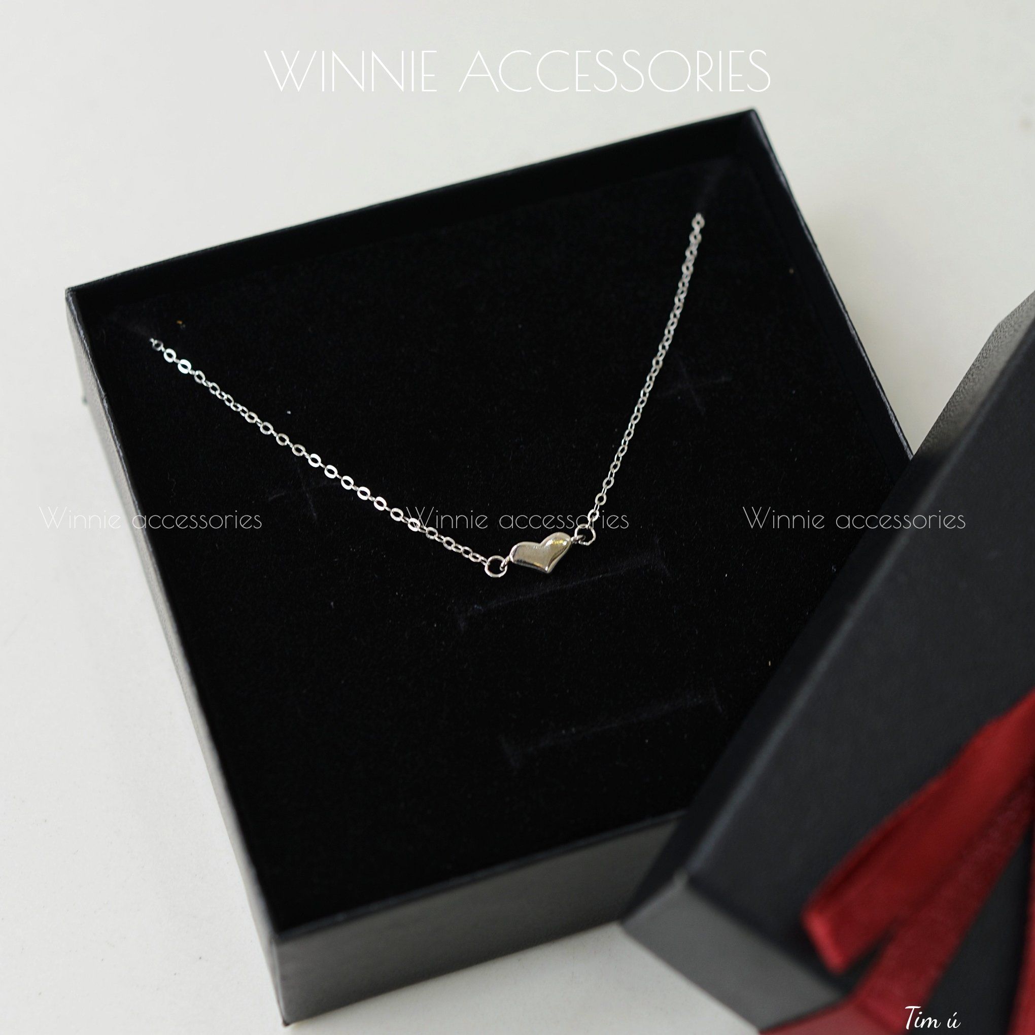  Lắc tay Bạc S925 Tim Ú 