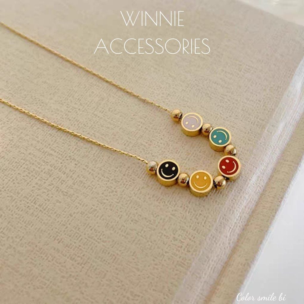  Lắc chân titan Color smile bi 