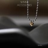  Dây chuyền Titan Grain heart 