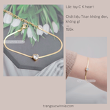  Lắc tay titan CK heart 