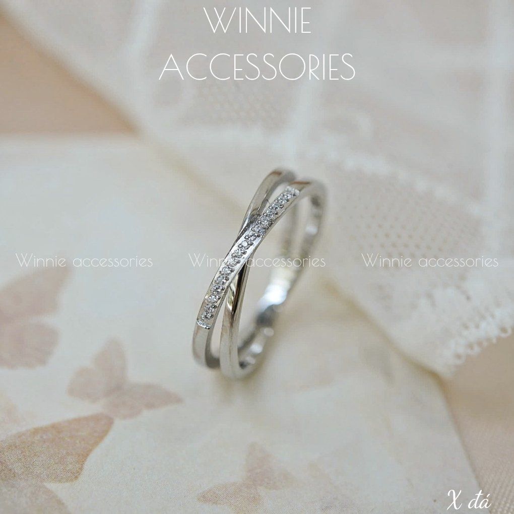  Nhẫn titan X đá B 