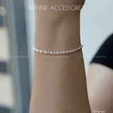  Lắc tay Bạc S925 Bi hạt gạo 