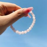  Vòng tay Thạch Anh hồng 6mm 