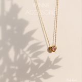  Dây chuyền titan Pink Heart 