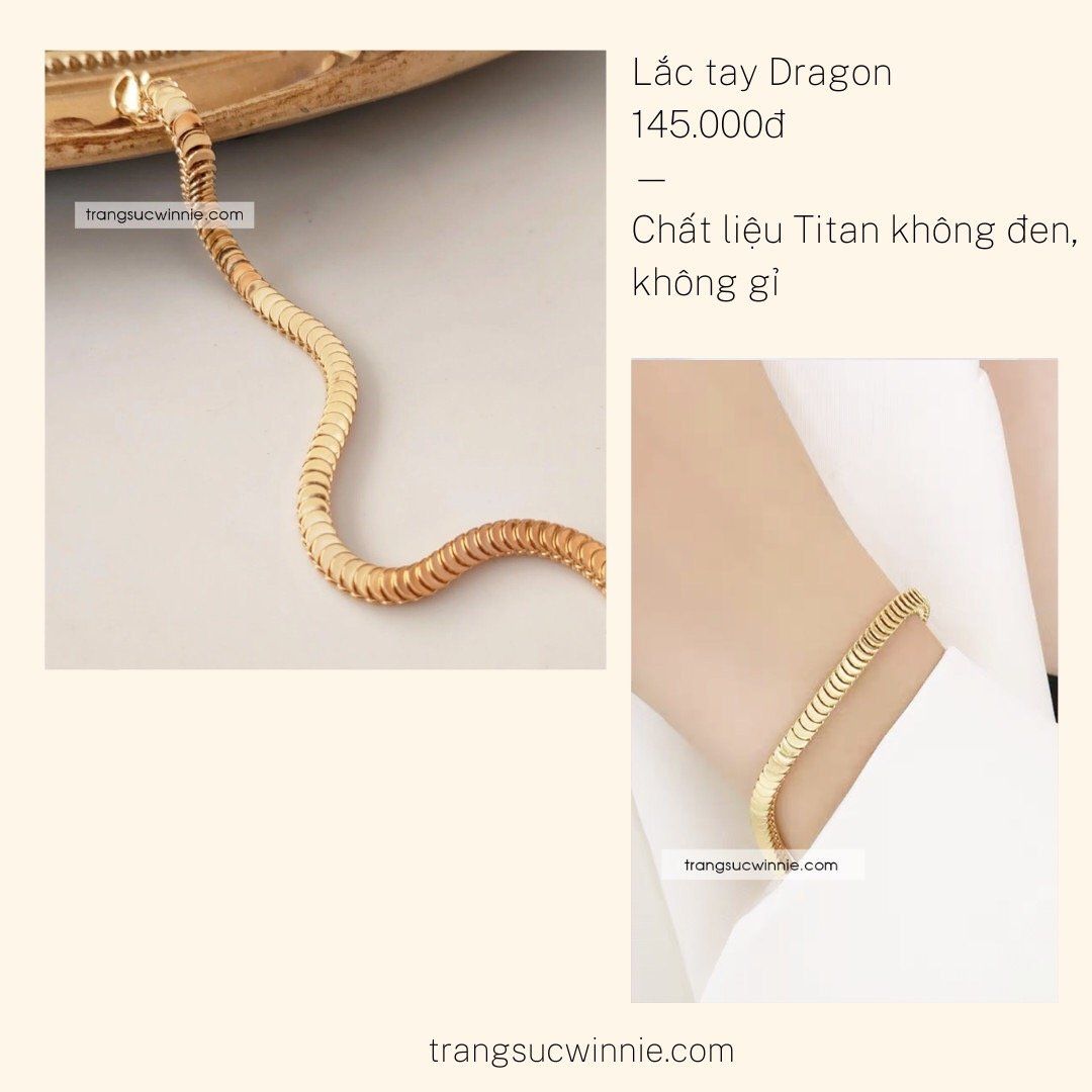  Lắc tay titan Dragon 