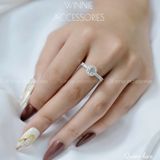  Nhẫn Bạc S925 Queen Lace 