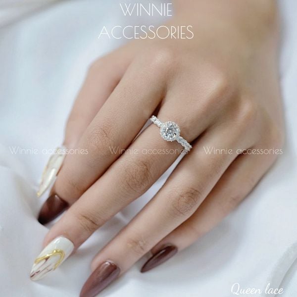  Nhẫn Bạc S925 Queen Lace 