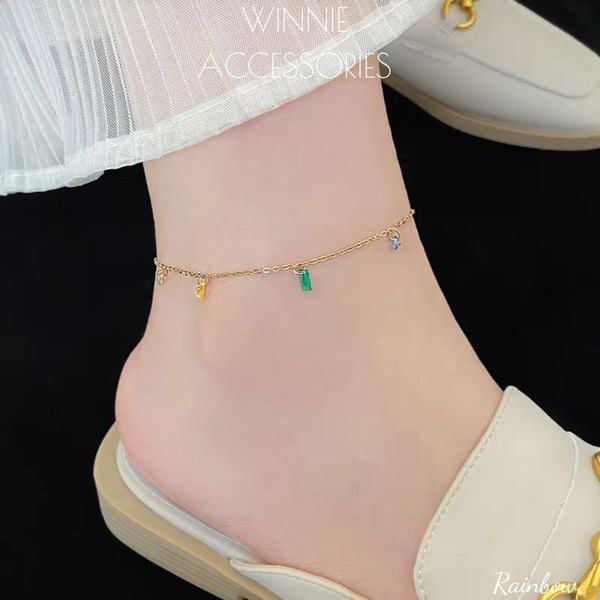  Lắc chân titan Rainbow 