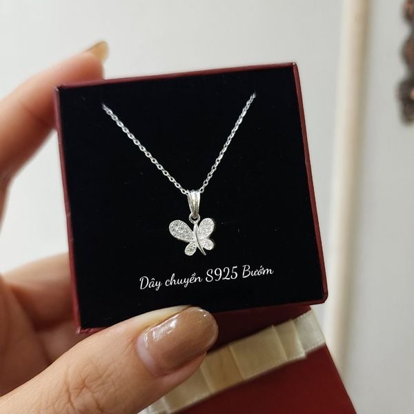  Dây chuyền Bạc S925 Bướm 