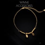  Lắc chân titan Lotus bi 