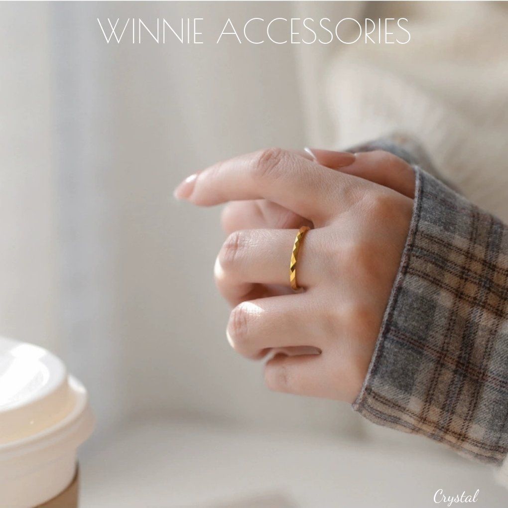  Nhẫn titan Crystal VG 