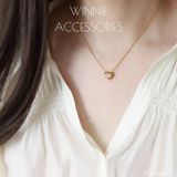  Dây chuyền titan Pink Heart 