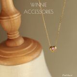  Dây chuyền titan Pink Heart 