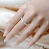  Nhẫn Bạc S925 Dot line 