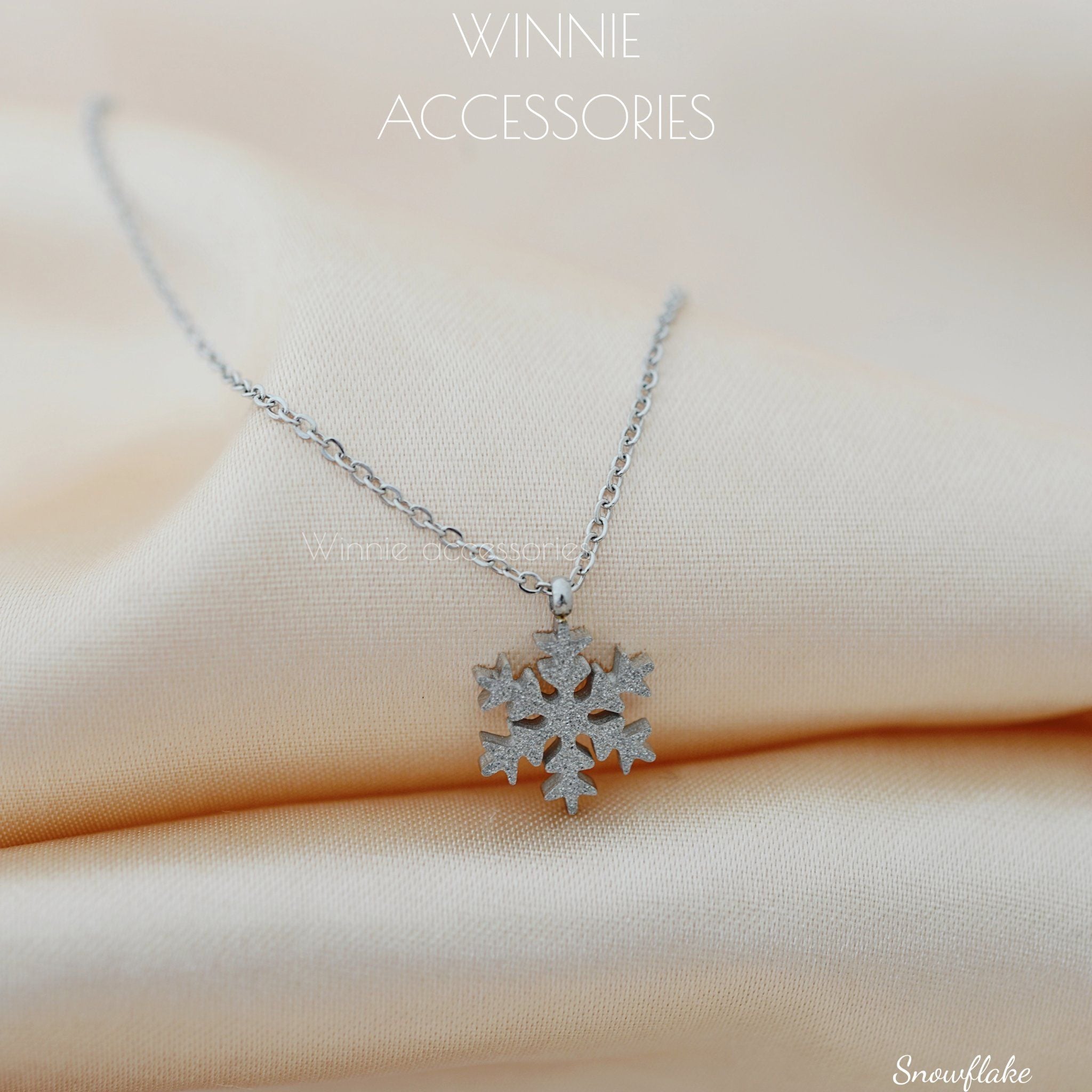  Dây chuyền Titan Snowflake 