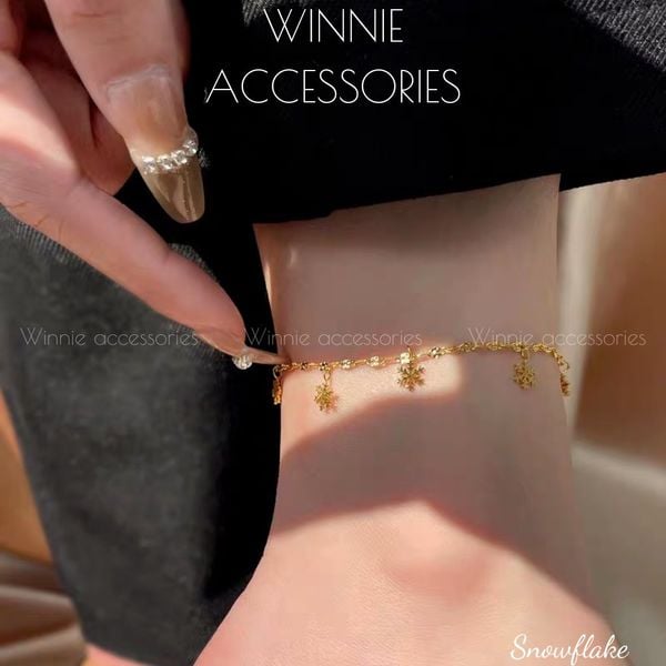  Lắc chân Titan Snowflake 