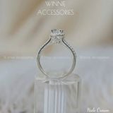  Nhẫn Bạc S925 Halo Crown 