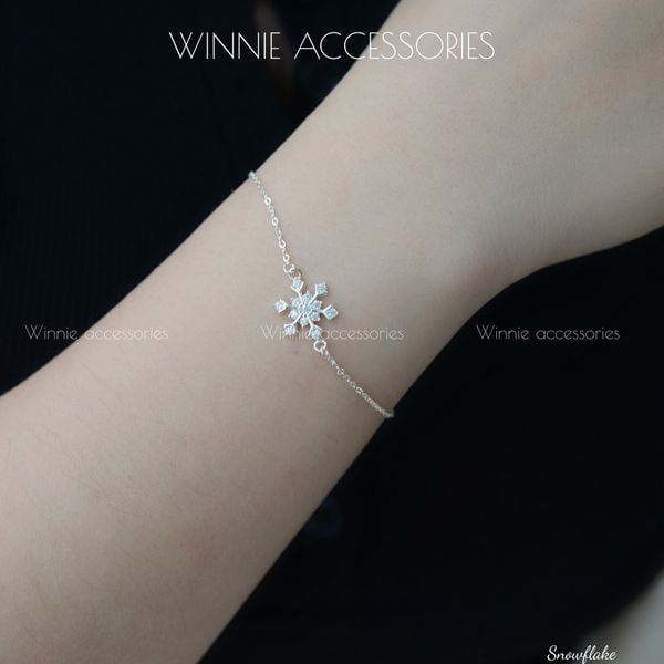  Lắc tay Bạc S925 Snowflake 