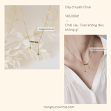  Dây chuyền titan Olive 