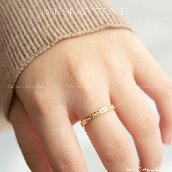  Nhẫn titan Hipster S VG 