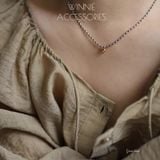  Dây chuyền Titan Grain heart 