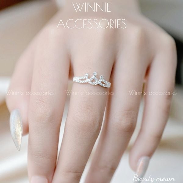  Nhẫn Bạc S925 Beauty Crown 