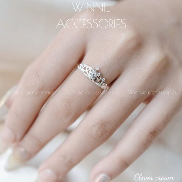  Nhẫn Bạc S925 Clover Crown 