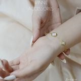  Lắc tay titan Louis xà cừ VG 